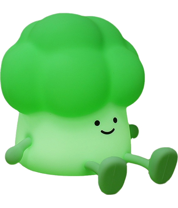 BROCCOLI SILIKON TOUCH NACHTLICHT MIT USB