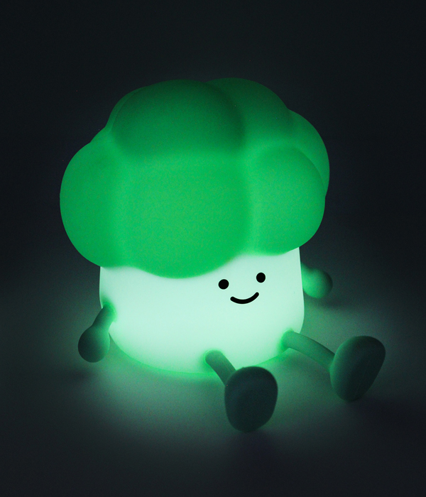 BROCCOLI SILIKON TOUCH NACHTLICHT MIT USB