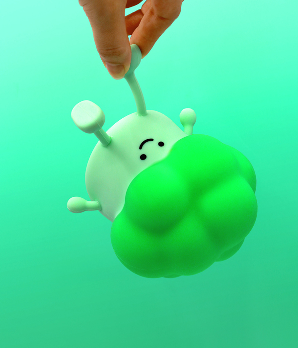 BROCCOLI SILIKON TOUCH NACHTLICHT MIT USB