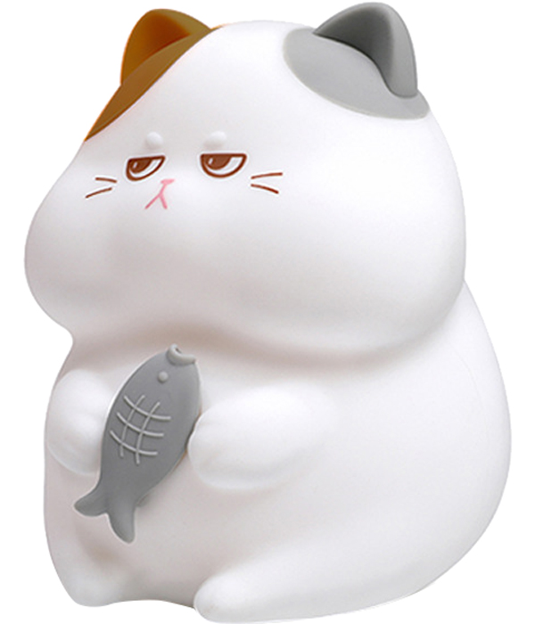 FUNNY CAT SILIKON TOUCH NACHTLICHT MIT USB