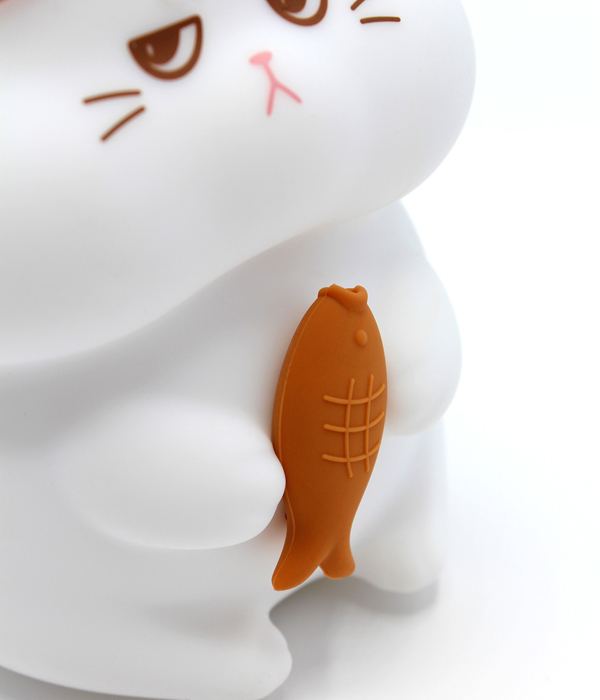 FUNNY CAT SILIKON TOUCH NACHTLICHT MIT USB