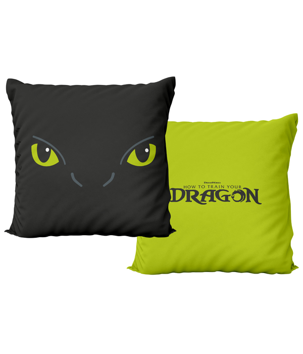 DRAGONS LIVE ACTION PILLOW36X36 CM