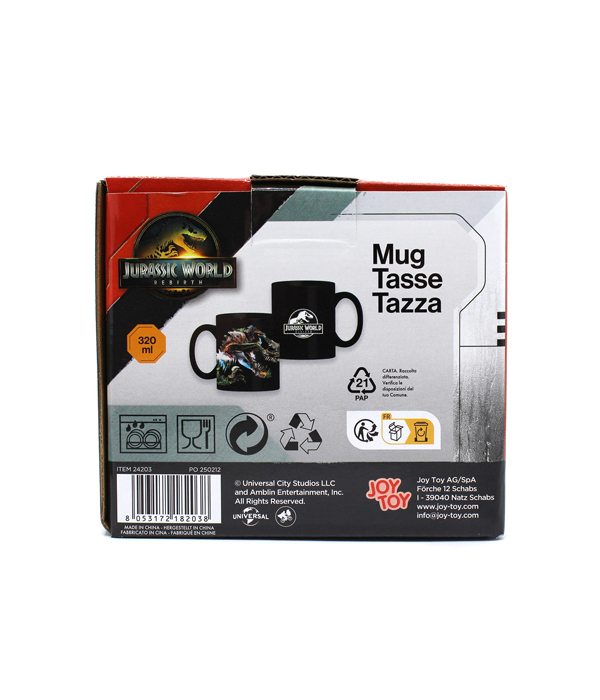 JURASSIC WORLD REBIRTH CERAMIC MUG 320 ML