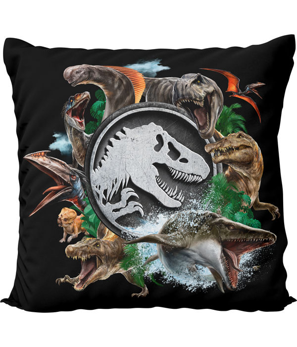 JURASSIC WORLD REBIRTH PILLOW 36X36 CM