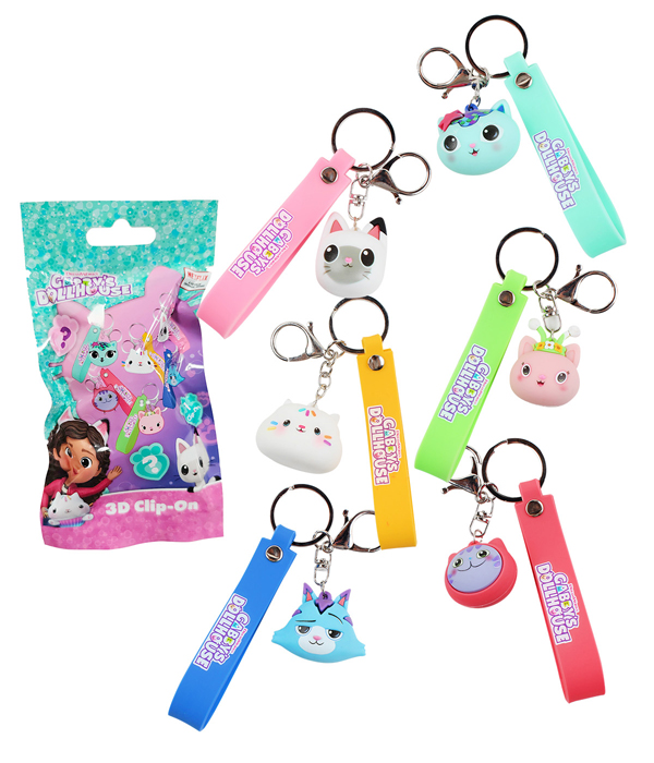 GABBY'S DOLLHOUSE 3D PVC CLIP-ON IN CUP