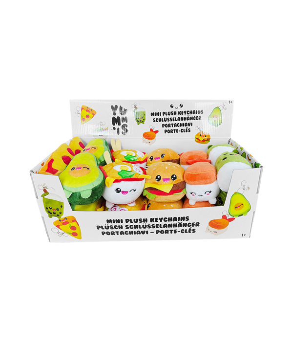 PELUCHE YUMMIES CLIP-ON - 9-12 CM - SERIE 1