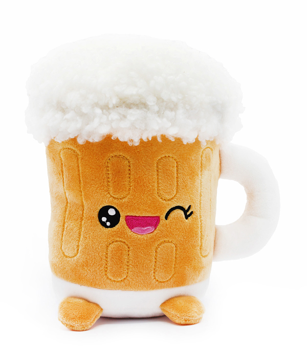 YUMMIES BEER PLUSH 25 CM