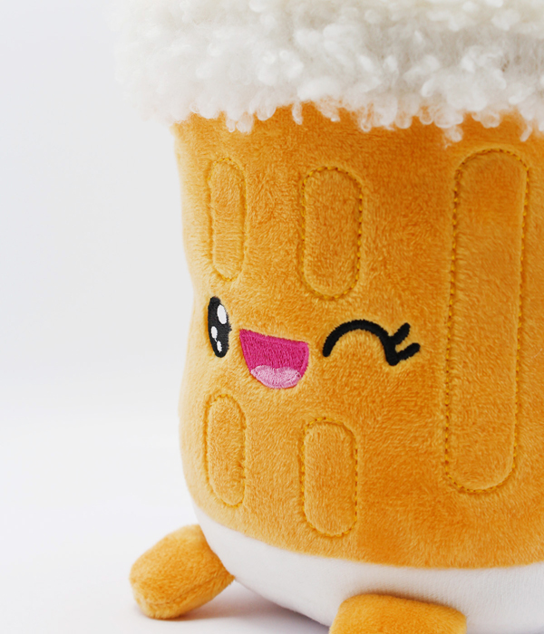 YUMMIES BEER PLUSH 25 CM