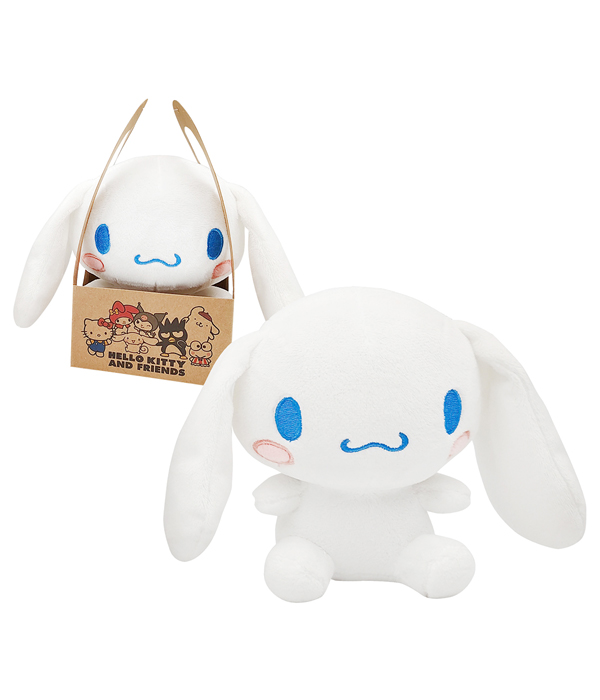 SANRIO CINNAMOROLL PLUSH 14 CM IN CARDBOARD POCKET