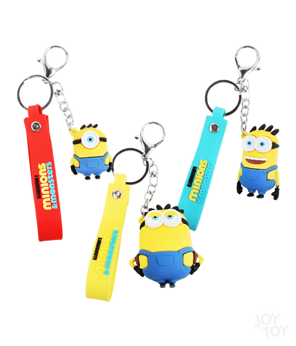 MINIONS 3 CLIP ON 3D SCHLÜSSELANHÄNGER