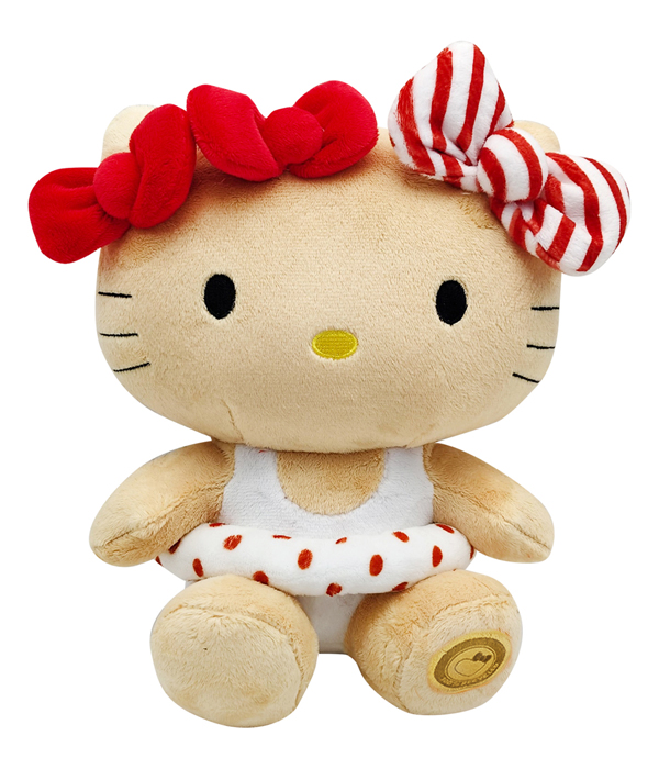 HELLO KITTY SUMMER DAYS FLOATY ECO PLUSH 24 CM