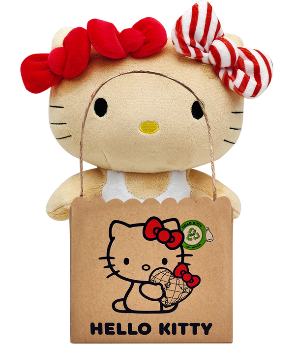 HELLO KITTY SUMMER DAYS FLOATY ECO PLUSH 24 CM