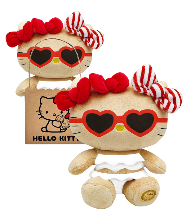 HELLO KITTY SUMMER DAYS CON OCCHIALI DA SOLE 24 CM
