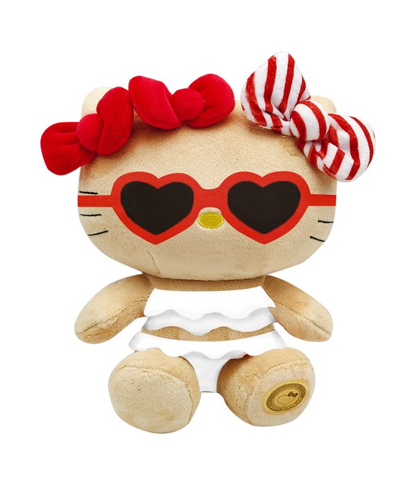 HELLO KITTY SUMMER DAYS CON OCCHIALI DA SOLE 24 CM