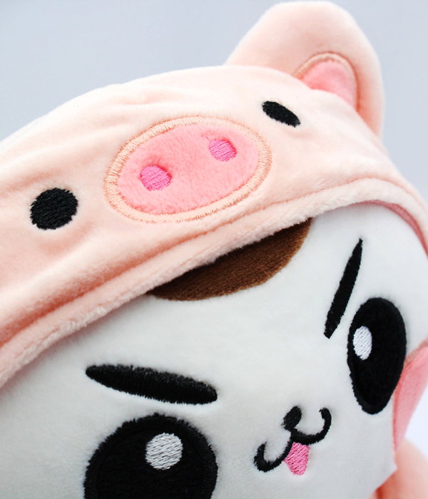 FUNNY CATS SCHWEIN PLÜSCH 21 CM