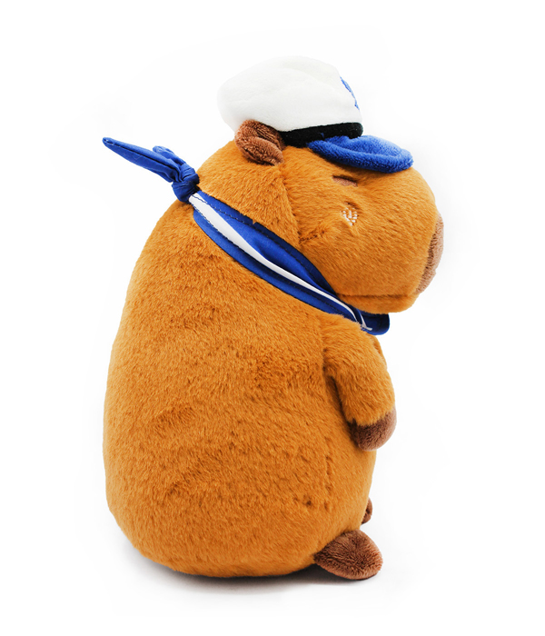 CAPYBARA CAPTAIN PLUSH 23CM