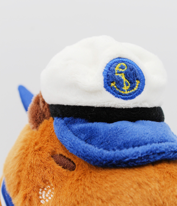 CAPYBARA CAPTAIN PLUSH 23CM