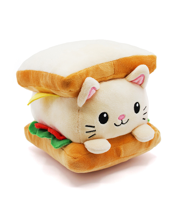 YUMMIE CATS CAT TOAST PLUSH 23 CM