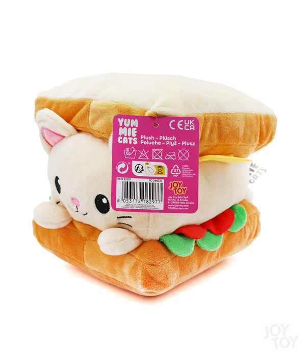 YUMMIE CATS KATZEN TOAST PLÜSCH