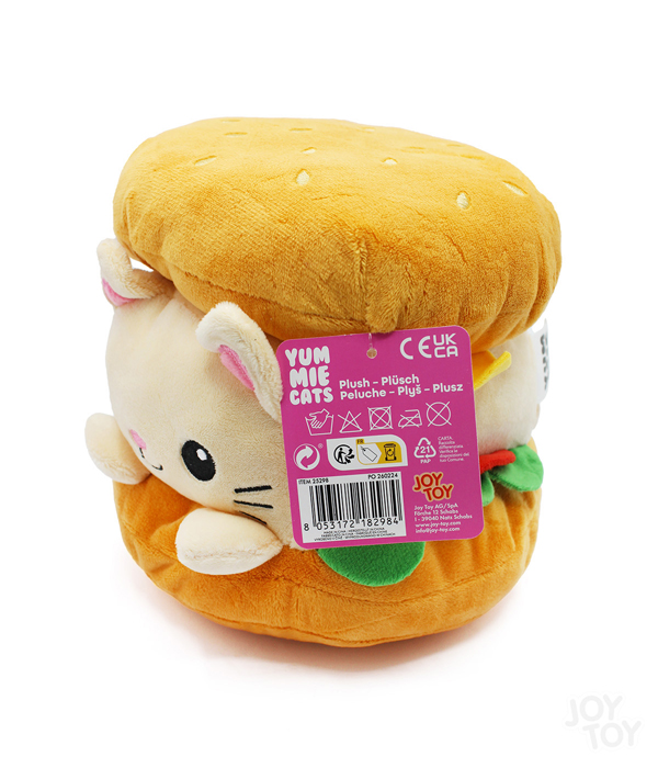 YUMMIE CATS KATZEN BURGER PLÜSCH