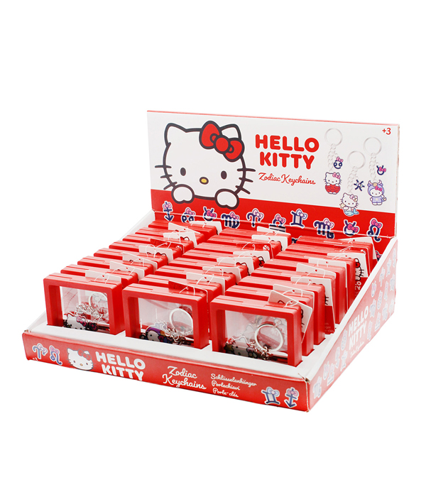 HELLO KITTY STERNZEICHEN SCHLÜSSELANHÄNGER 
