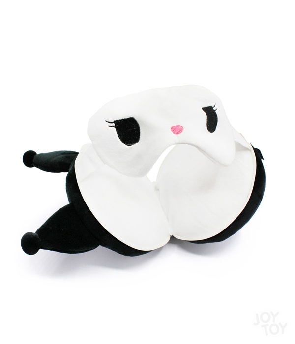 KUROMI 2 IN 1 TRAVEL PILLOW MIT KISSEN UND AUGENMASKE 