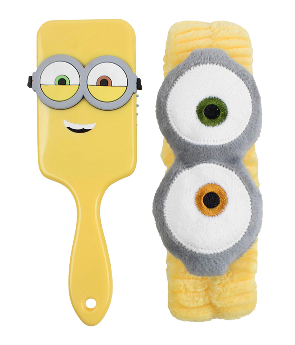 MINIONS 3 SET HEADBAND AND HAIRBRUSH