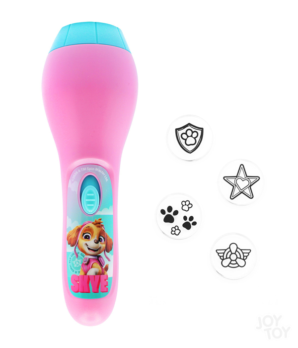PAW PATROL GIRLS PROJEKTIONS TASCHENLAMPE MIT 4 MOTIVEN