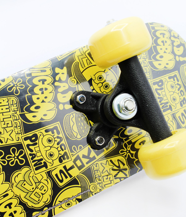SPONGEBOB MINI SKATEBOARD AUS HOLZ