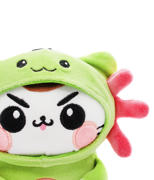 FUNNY CATS MINI PLUSH CLIP-ON 14CM IN SURPRISE BOX 4 MOT