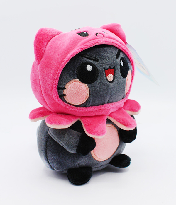 FUNNY CATS MINI PLUSH CLIP-ON 14CM IN SURPRISE BOX 4 MOT