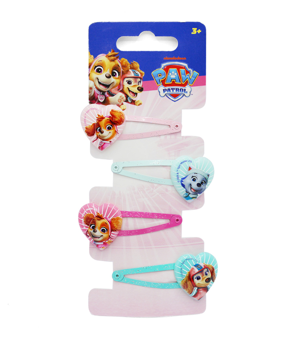 PAW PATROL HAIR CLIPS ON BACKERCARD 5X15 CM