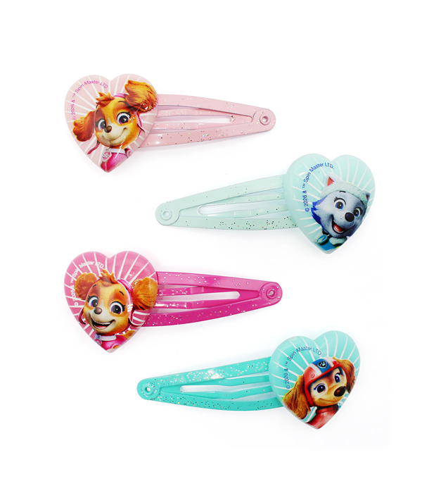 PAW PATROL HAIR CLIPS ON BACKERCARD 5X15 CM