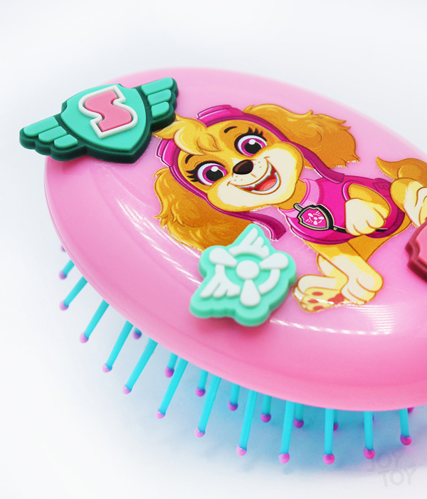 PAW PATROL GIRLS HAARBURSTE MIT RELIEFFIGUR AUF BACKERCARD