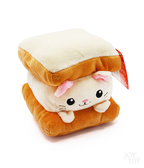 YUMMIE CATS KATZEN BRÖTCHEN PLÜSCH 13 CM IN BURGER PACKUNG