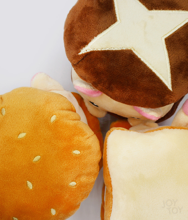 YUMMIE CATS KATZEN BRÖTCHEN PLÜSCH 13 CM IN BURGER PACKUNG