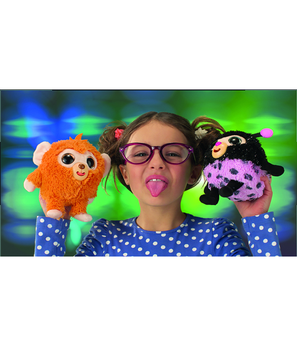 ZIGAMAZOOS SPARKLE EYES PELUCHE 