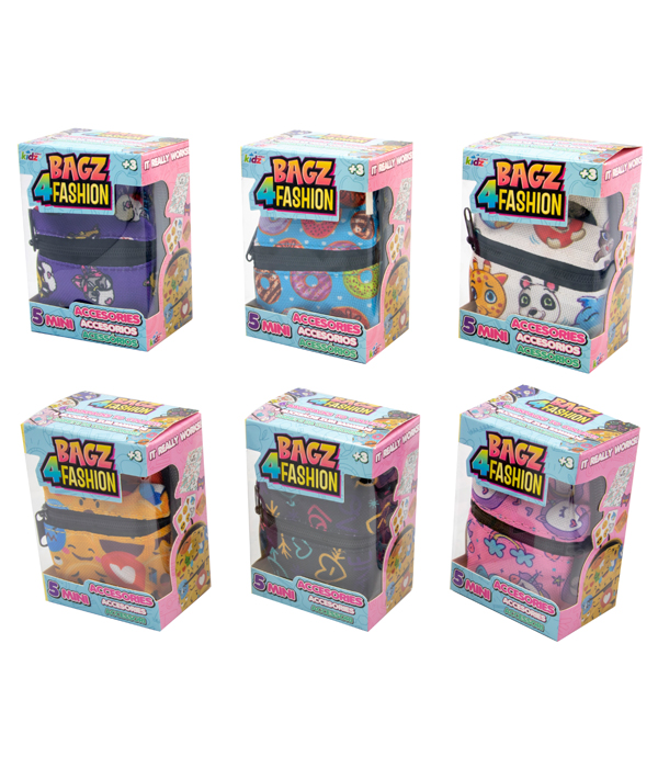 BAGZ4FASHION MINI BACKPACKS WITH MINI STATIONERY