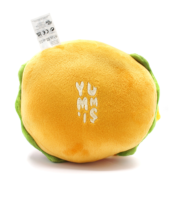 PLUSH YUMMIS PATTY BURGER 20 CM