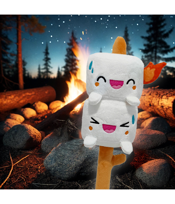 YUMMIS MARSHI & MARSHALL PLUSH MARSHMALLOW 35 CM