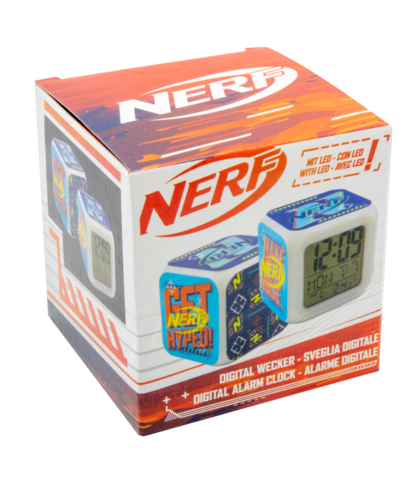 NERF  SVEGLIA CUBO 