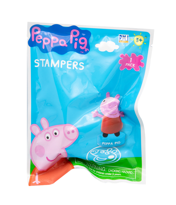 PEPPA PIG STEMPEL MIT 3D FIGUR IM BLINDPACK 8X2X14 CM 