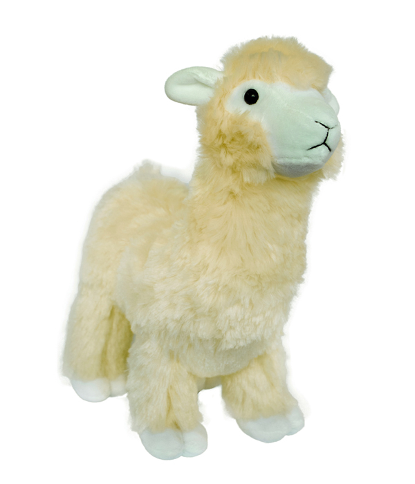 FRANKY DAS LAMA BEIGE PLÜSCH 28 CM