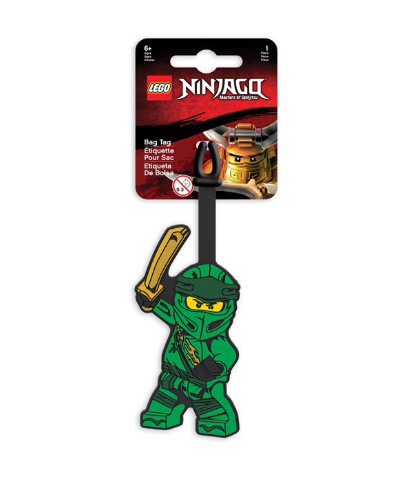 LEGO NINJAGO LLOYD  GEPÄCKANHÄNGER AUS VINYL 9 CM