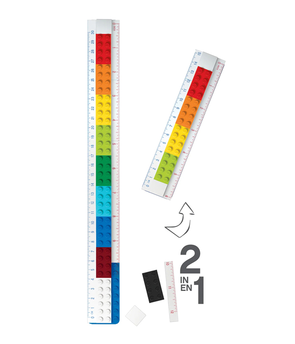 LEGO LINEAL ZUM SELBERBAUEN MIT LEGOFIGUR