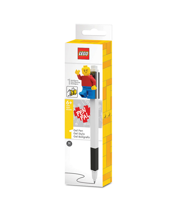 LEGO GELSTIFT MIT LEGOFIGUR  FARBE: SCHWARZ 