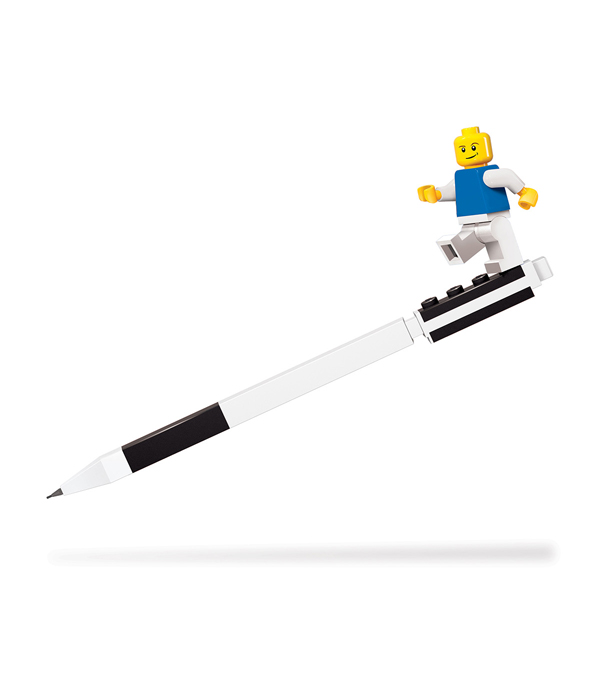 LEGO MECHANISCHER BLEISTIFT MIT LEGOFIGUR 