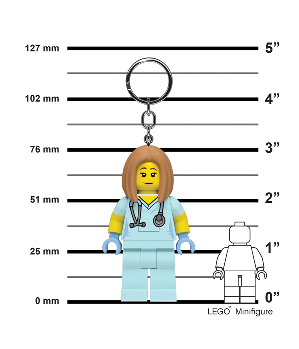 LEGO CLASSIC KRANKENSCHWESTER KEYLIGHT