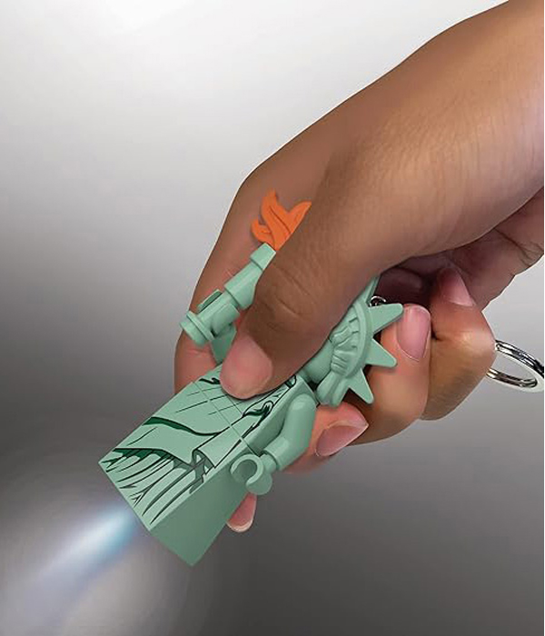 LEGO® Minifigurines™ Freiheitsstatue Schlüsselanhänger mit Taschenlampe