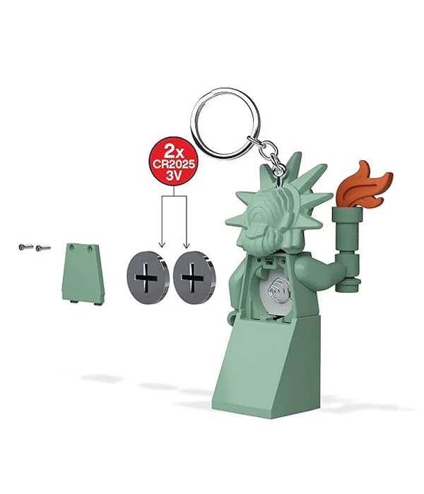 LEGO® Minifigurines™ Freiheitsstatue Schlüsselanhänger mit Taschenlampe